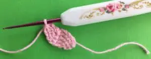 Crochet baby teddy bear arm