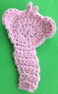Crochet baby teddy bear body