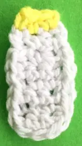 Crochet baby teddy bear bottle top