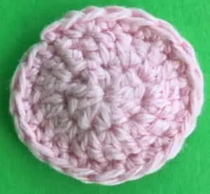 Crochet baby teddy bear head