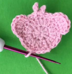 Crochet baby teddy bear joining for body