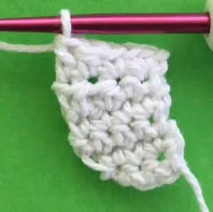 Crochet baby teddy bear nappy