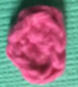 Crochet pig nose
