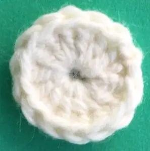 Crochet child teddy bear muzzle