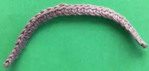 Crochet picnic basket handle