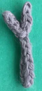 Crochet barbecue apron fork