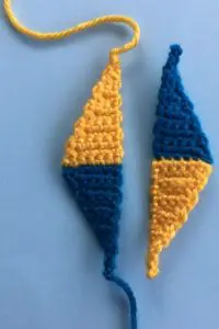 Crochet kite both sides