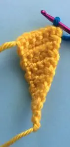 Crochet kite joining second side second section