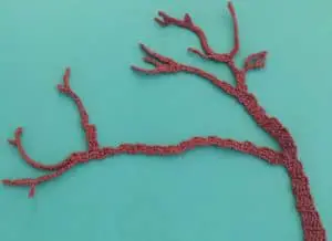 Crochet tree 17