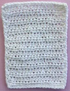 Crochet washing machine body neatened