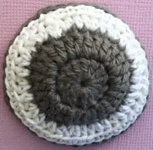 Crochet washing machine door sticking out