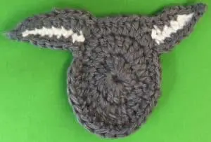 Crochet donkey ears
