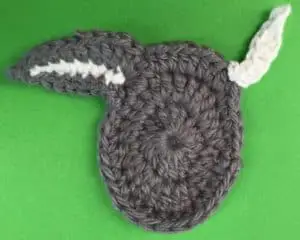 Crochet donkey second inner ear