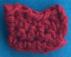 Crochet girl dress bodice