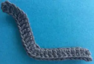 Crochet motorbike frame