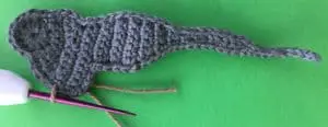 Crochet quail joining for tummy