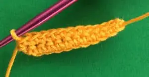 Crochet cement mixer barrel stripe