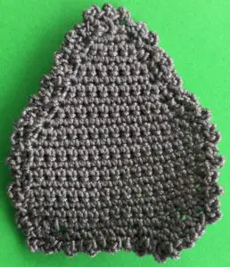 Crochet wooly mammoth body neatened