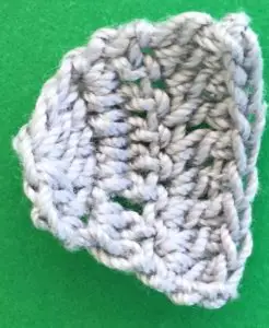 Crochet baby elephant 2 ply ear