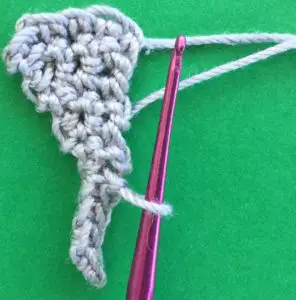 Crochet easy elephant 2 ply trunk