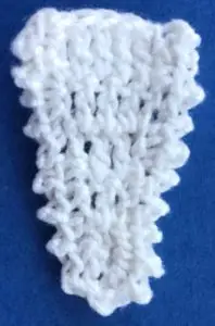 Crochet baby fox 2 ply body marking neatened