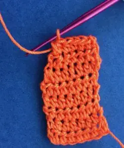 Crochet baby fox 2 ply tail