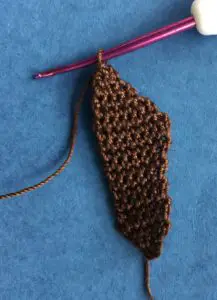 Crochet pheasant 2 ply wing