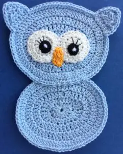 Crochet owl 2 ply body with head