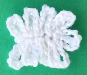 Crochet poodle 2 ply back body fur