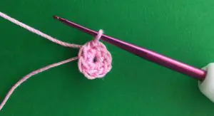 Crochet pram 2 ply inner wheel