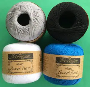 Crochet blue wren 2 ply cotton