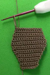 Crochet chihuahua 2 ply body