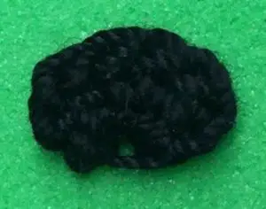 Crochet chihuahua 2 ply nose