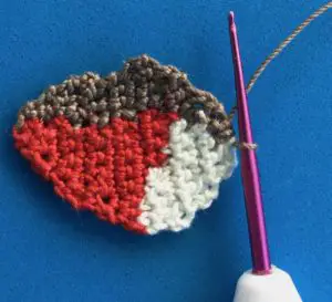 Crochet robin 2 ply body