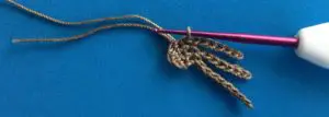 Crochet robin 2 ply wing