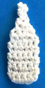 Crochet mermaid 2 ply body