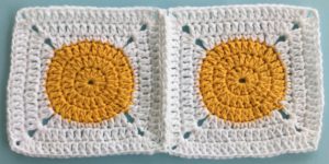 Crochet spring blanket granny 2 joined