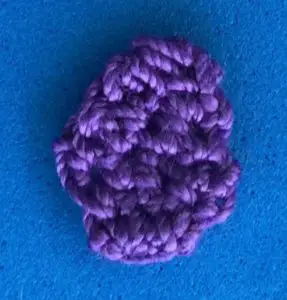 Crochet grapes 2 ply medium grape