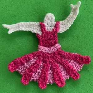 Crochet ballerina 2 ply body with dress