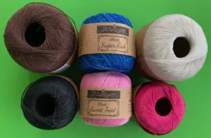 Crochet ballerina 2 ply cotton