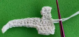 Crochet ballerina 2 ply joining for left arm
