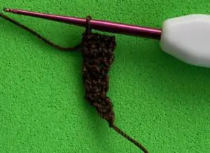 Crochet ballerina 2 ply side hair