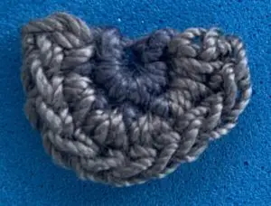 Crochet walrus 2 ply mouth