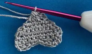 Crochet walrus 2 ply muzzle
