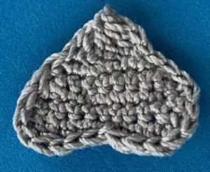 Crochet walrus 2 ply muzzle neatened
