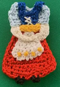 Crochet Bavarian girl 2 ply body with arms
