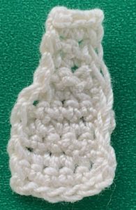 Crochet Bavarian girl 2 ply neck neatened