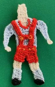 Crochet German boy 2 ply body with neck