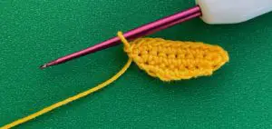 Crochet German boy 2 ply hat first part