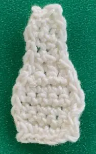 Crochet German boy 2 ply neck neatened